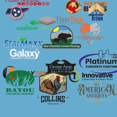 Client logo montage for Powrful campaign work